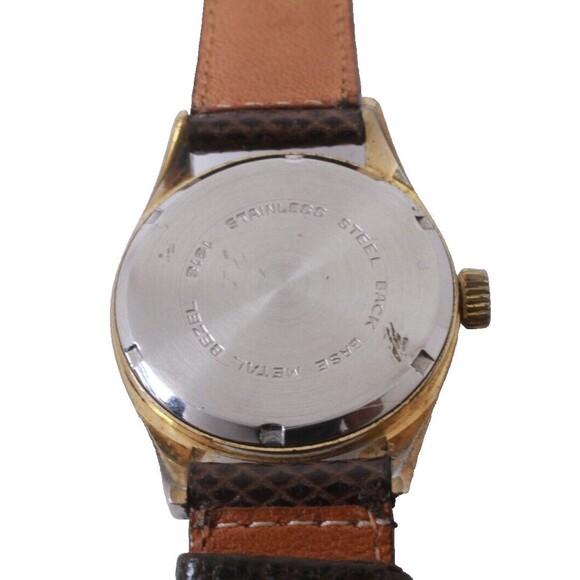 🔥 American Airlines Pilot Watch Vintage Rotating Jet Plane Wristwatch Pre-Owned - Picture 7 of 10